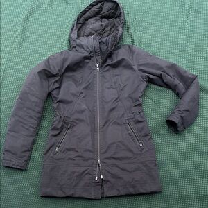 The north face jacket black small women’s Women's Black Hooded Jacket